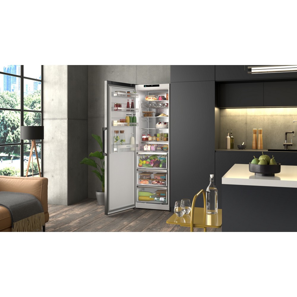 FRIGORIFICO 1 PUERTA NO FROST BLACK-INOX SIEMENS KS36NVXCG 2