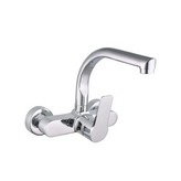 GRIFO MONOMANDO DE COCINA. CAÑO BAJO. EMPOTRADO. SERIE ALTEA EDM