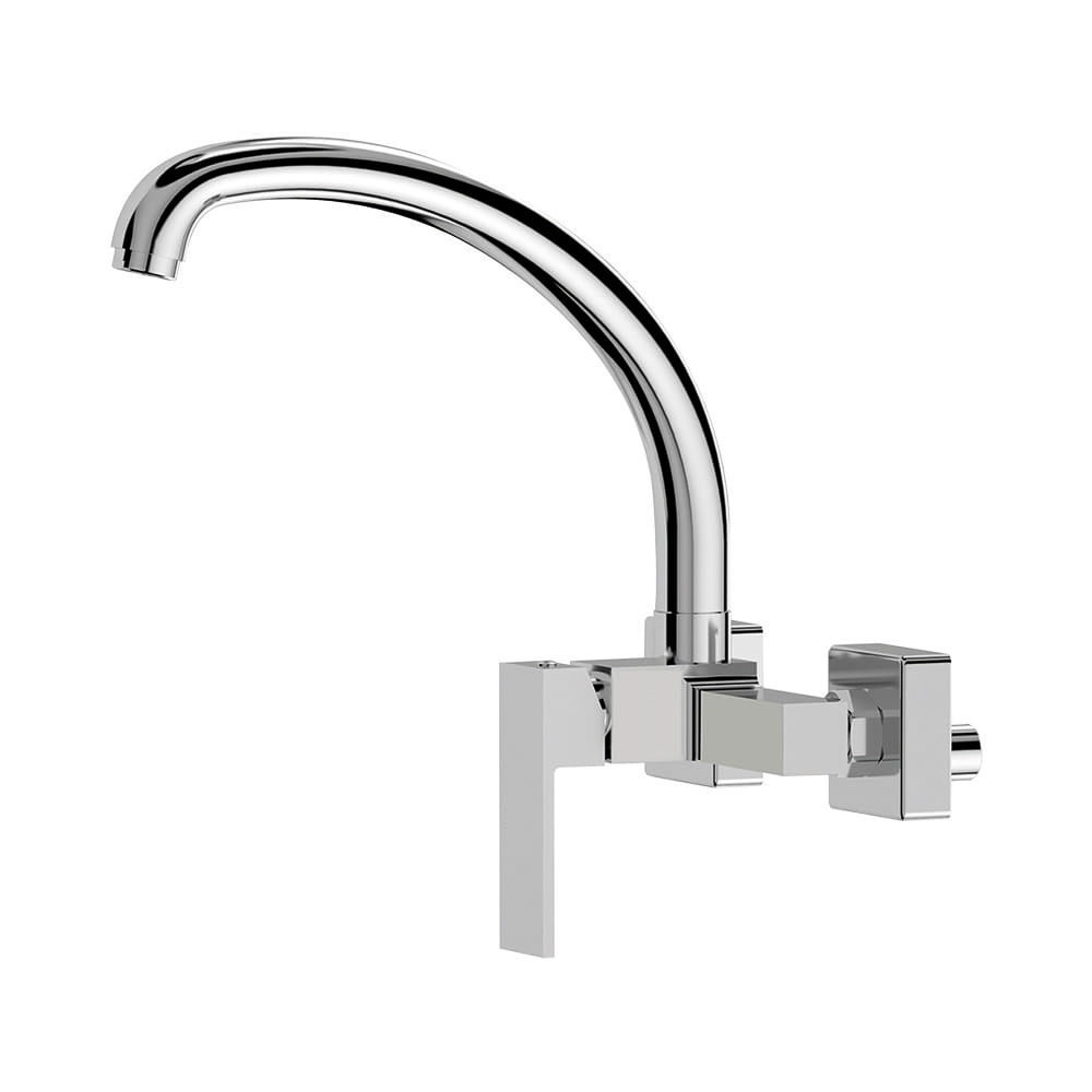 GRIFO MONOMANDO DE COCINA CAÑO ALTO. EMPOTRADO SERIE GETARIA. EDM - Ítem