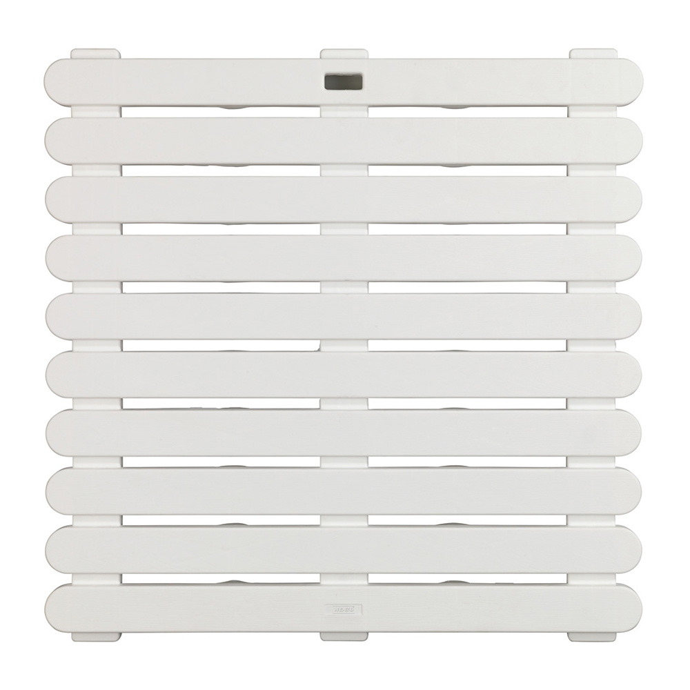 TARIMA DE BAÑO IN/OUTDOOR 55x55cm BLANCO 22945100 WENKO - Ítem