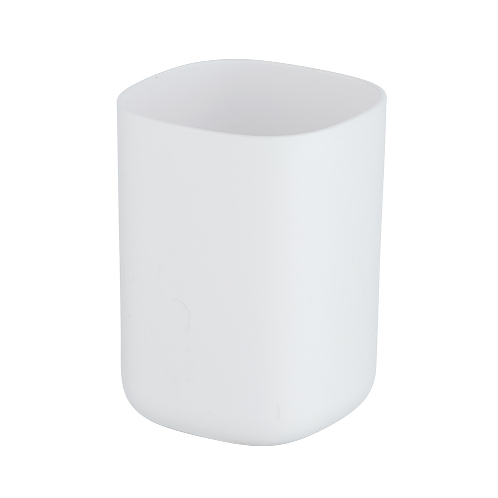 VASO PARA CEPILLO DE DIENTES DAVOS BLANCO MATE 24828100 WENKO