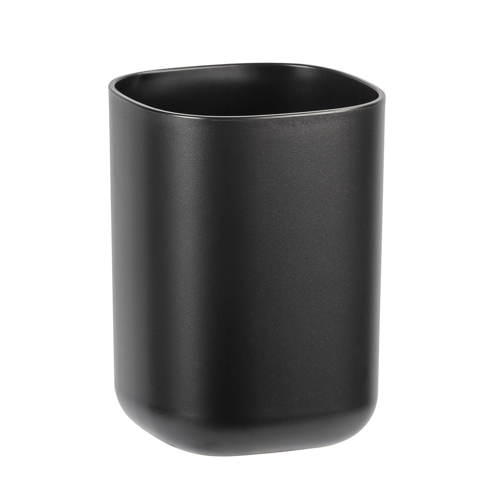 VASO PARA CEPILLO DE DIENTES DAVOS NEGRO MATE 24831100 WENKO