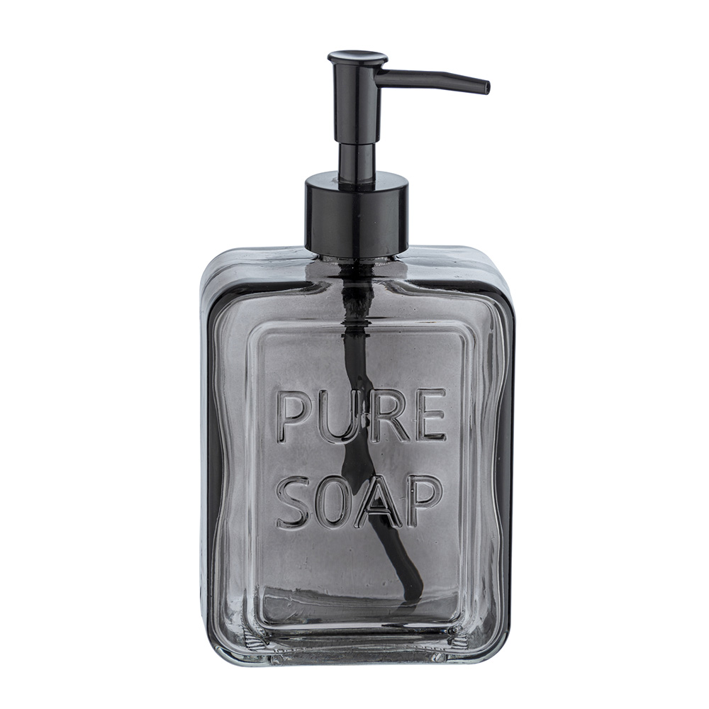 DOSIFICADOR DE JABÓN PURE SOAP GRIS 24713100 WENKO