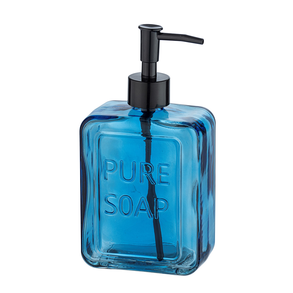 DOSIFICADOR DE JABÓN PURE SOAP AZUL 24712100 WENKO