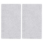 PLACAS COBERTORAS DE VIDRIO TRANSPARENTE 2 unid. 2712800100 WENKO