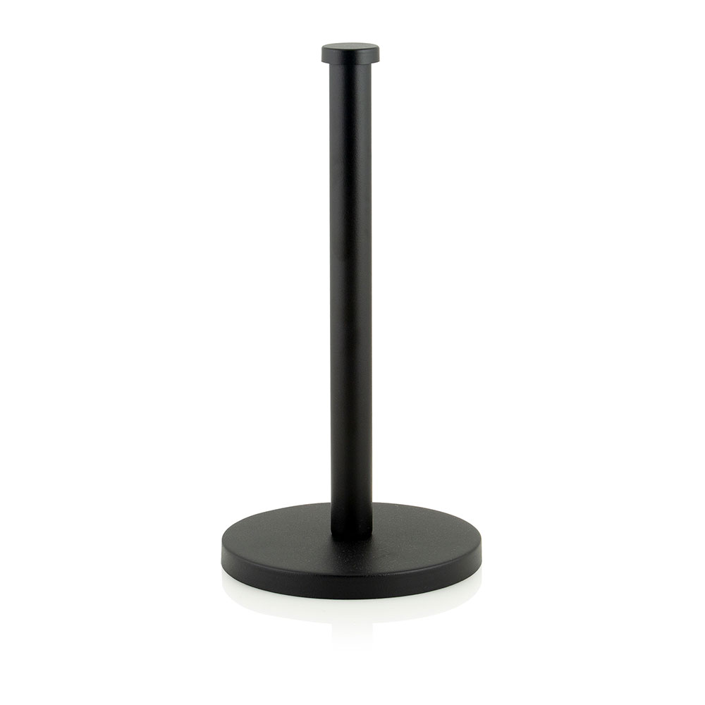 PORTARROLLO DE METAL NEGRO Ø16x32cm CC70004 ANDREA HOUSE