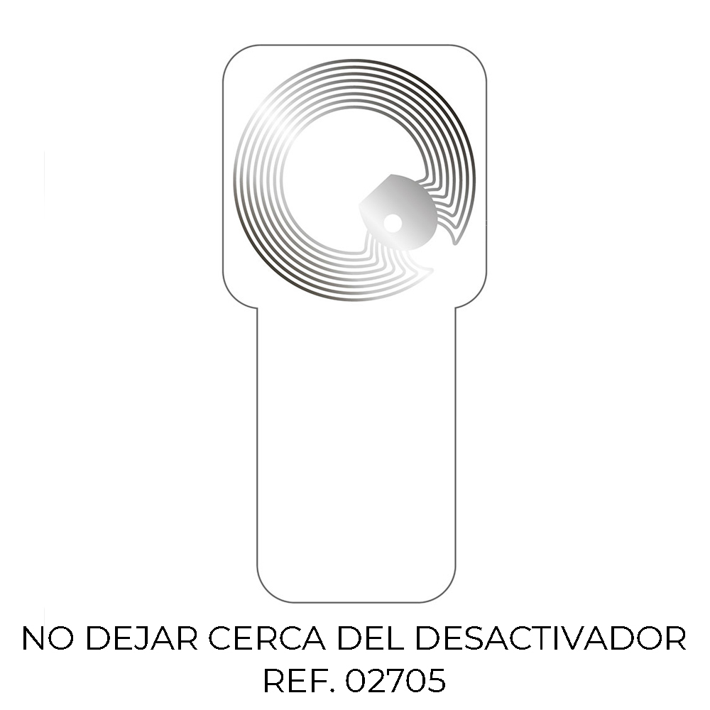 PACK 500 ETIQUETAS ANTI ROBO SUPER FLAG TAG 2928 10145617 CHECKPOINT