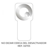 PACK 500 ETIQUETAS ANTI ROBO SUPER FLAG TAG 2928 10145617 CHECKPOINT