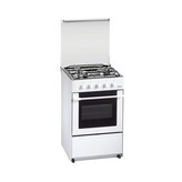 COCINA DE GAS NATURAL BLANCA 3 FUEGOS MEIRELES G1530DVW