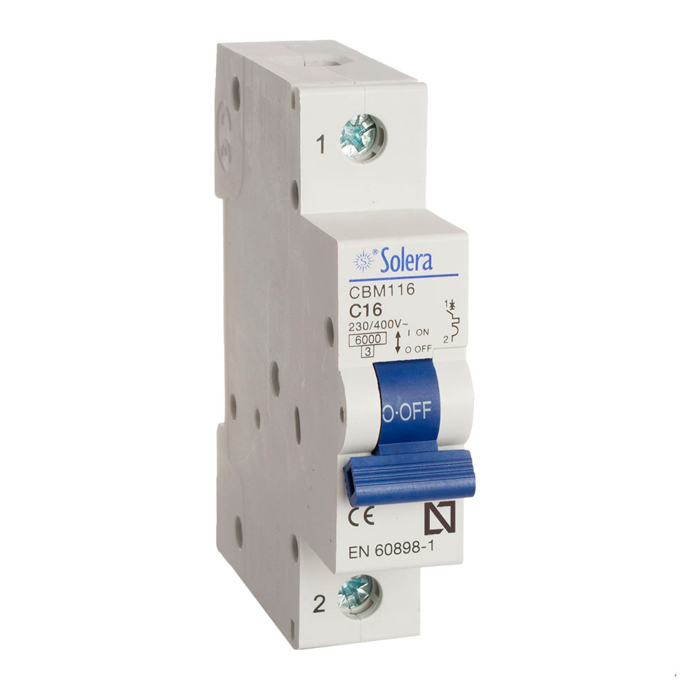 MAGNETOTERMICO SOLERA 1 POLO 40A C 6KA RESID/TERCIARIO (RETRACTILADO) CBM140 - Ítem
