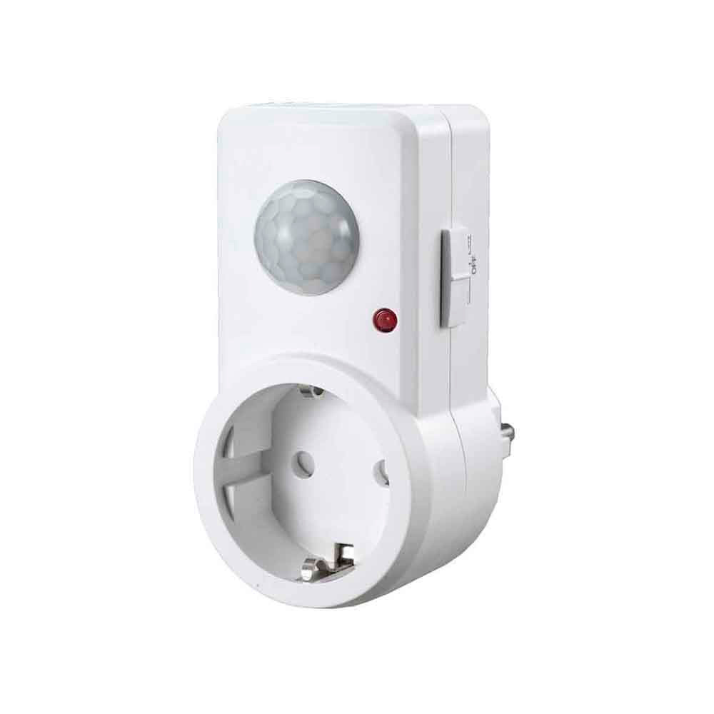 CLAVIJA CON DETECTOR DE MOVIMIENTO 1.200W EDM - Ítem