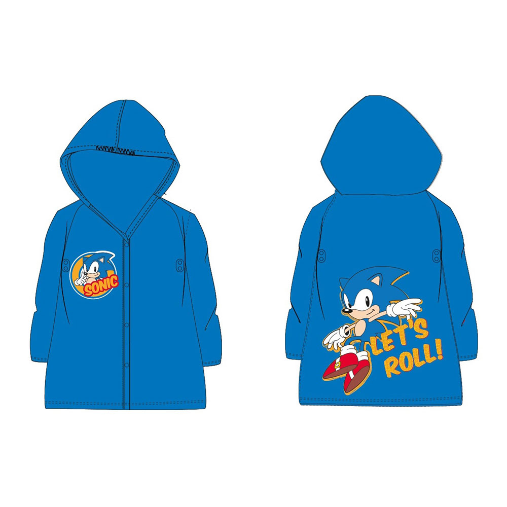 CHUBASQUERO INFANTIL SONIC TALLAS SURTIDAS - Ítem