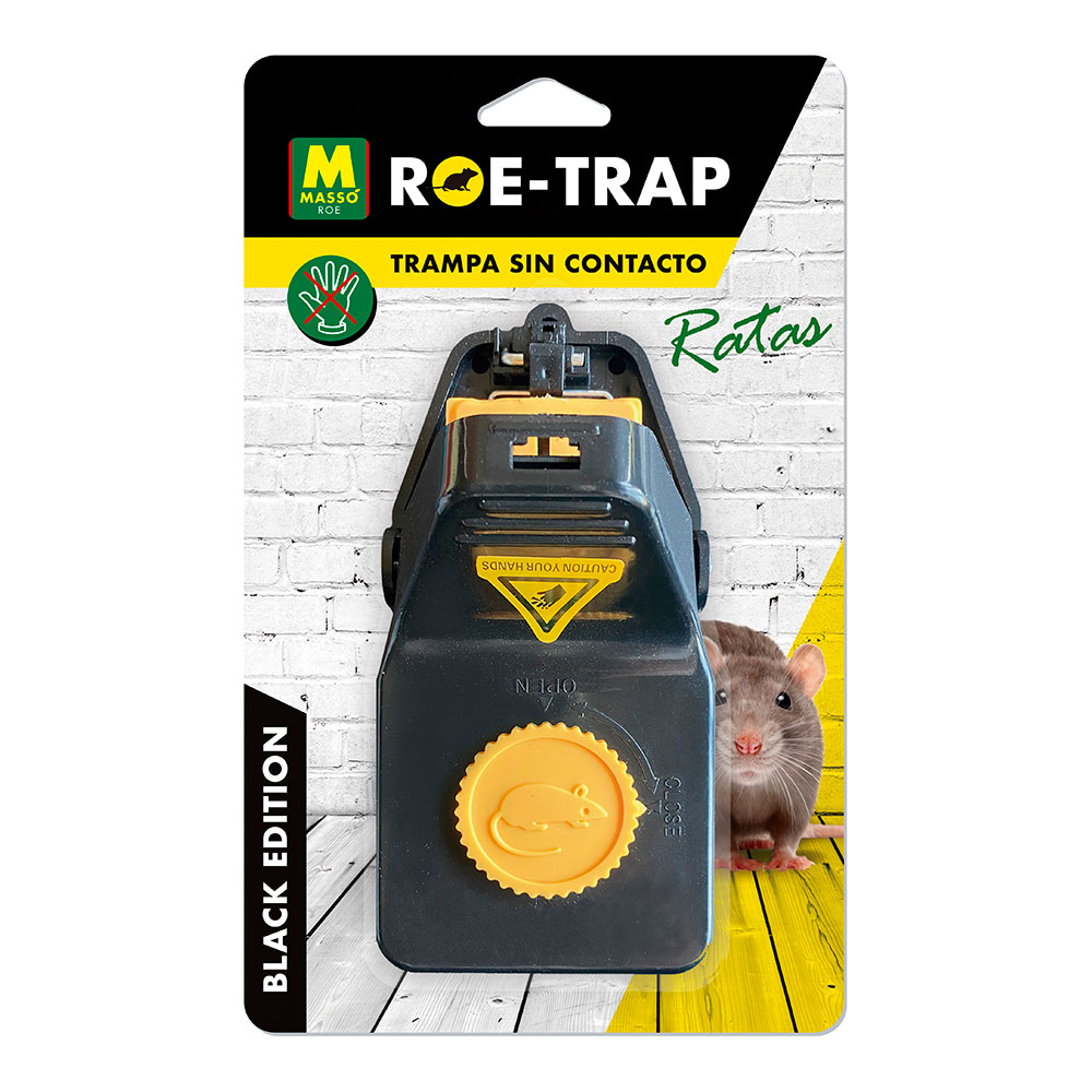 TRAMPA PARA RATAS BLACK EDITION 231700 MASSO