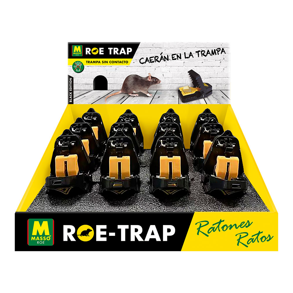 TRAMPA PARA RATONES BLACK EDITION 231701 MASSO