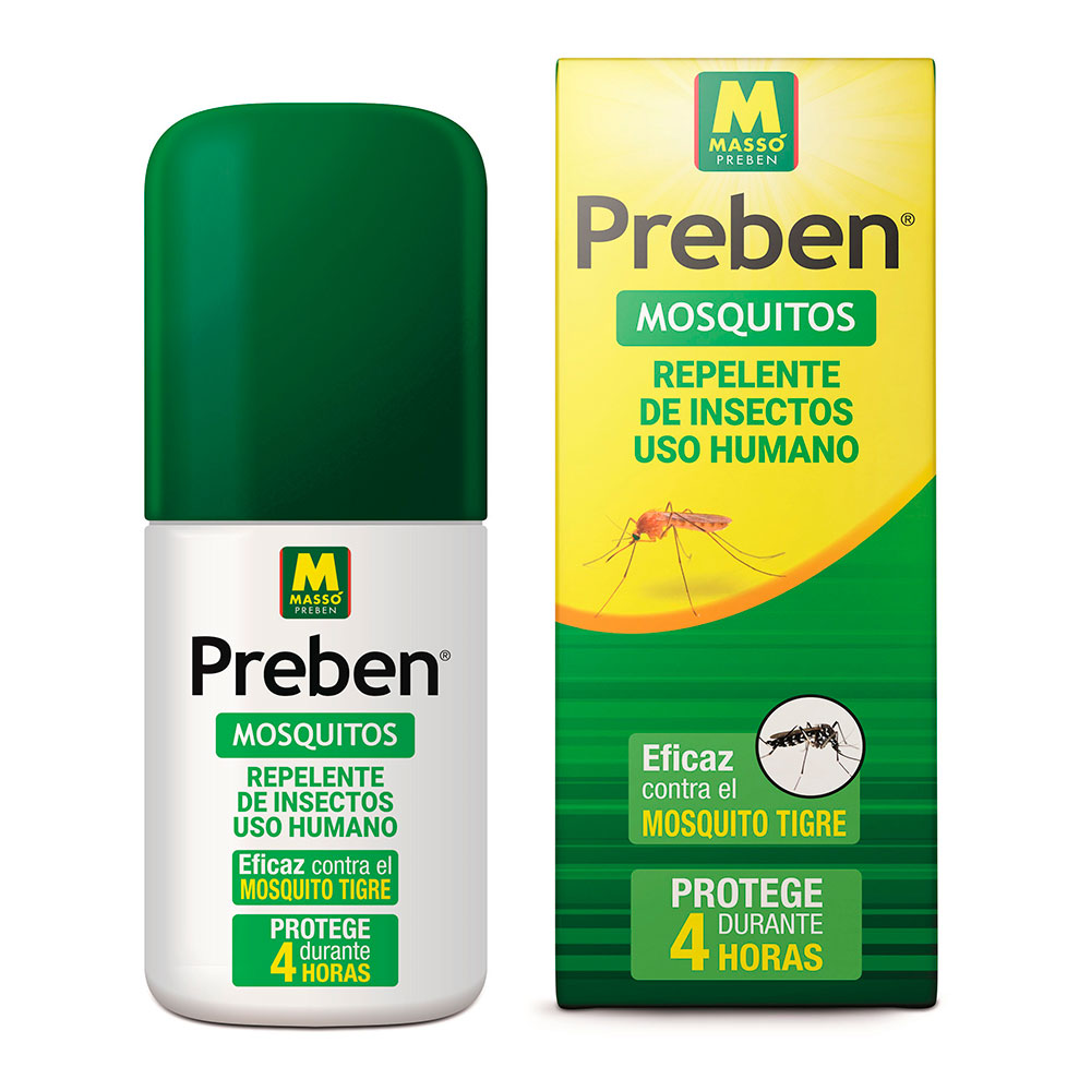 REPELENTE ANTIMOSQUITOS EN SPRAY 100ml PREBEN MASSO