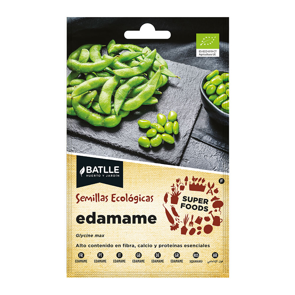 SOBRE CON SEMILLAS DE EDAMAME 