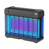 MATA INSECTOS PROFESIONAL ELECTRONICO CON LED 10W 50m² 31,6x10x26,3cm COLOR NEGRO EDM