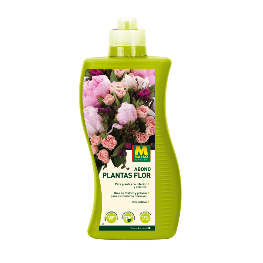 ABONO PARA PLANTAS DE FLOR 1 L. 234102 MASSÓ