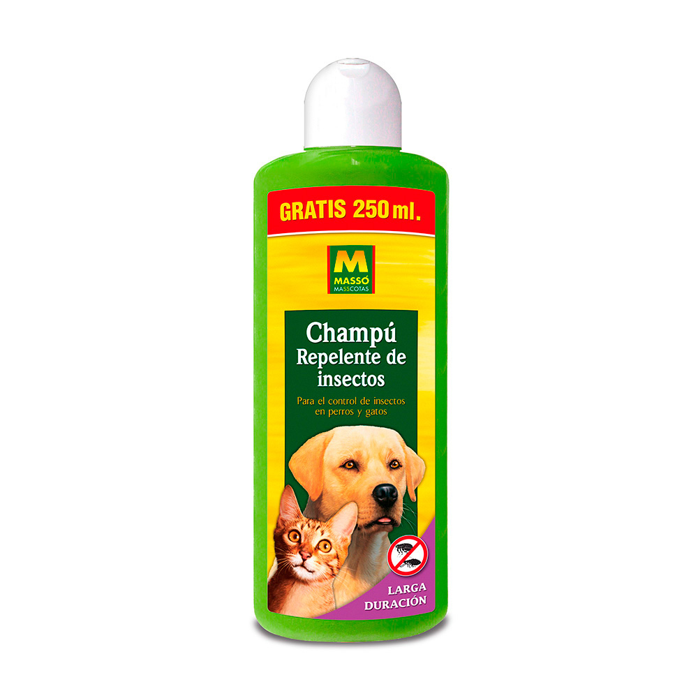 CHAMPU REPELENTE DE INSECTOS PARA MASCOTAS 1 L. 231038N MASSO