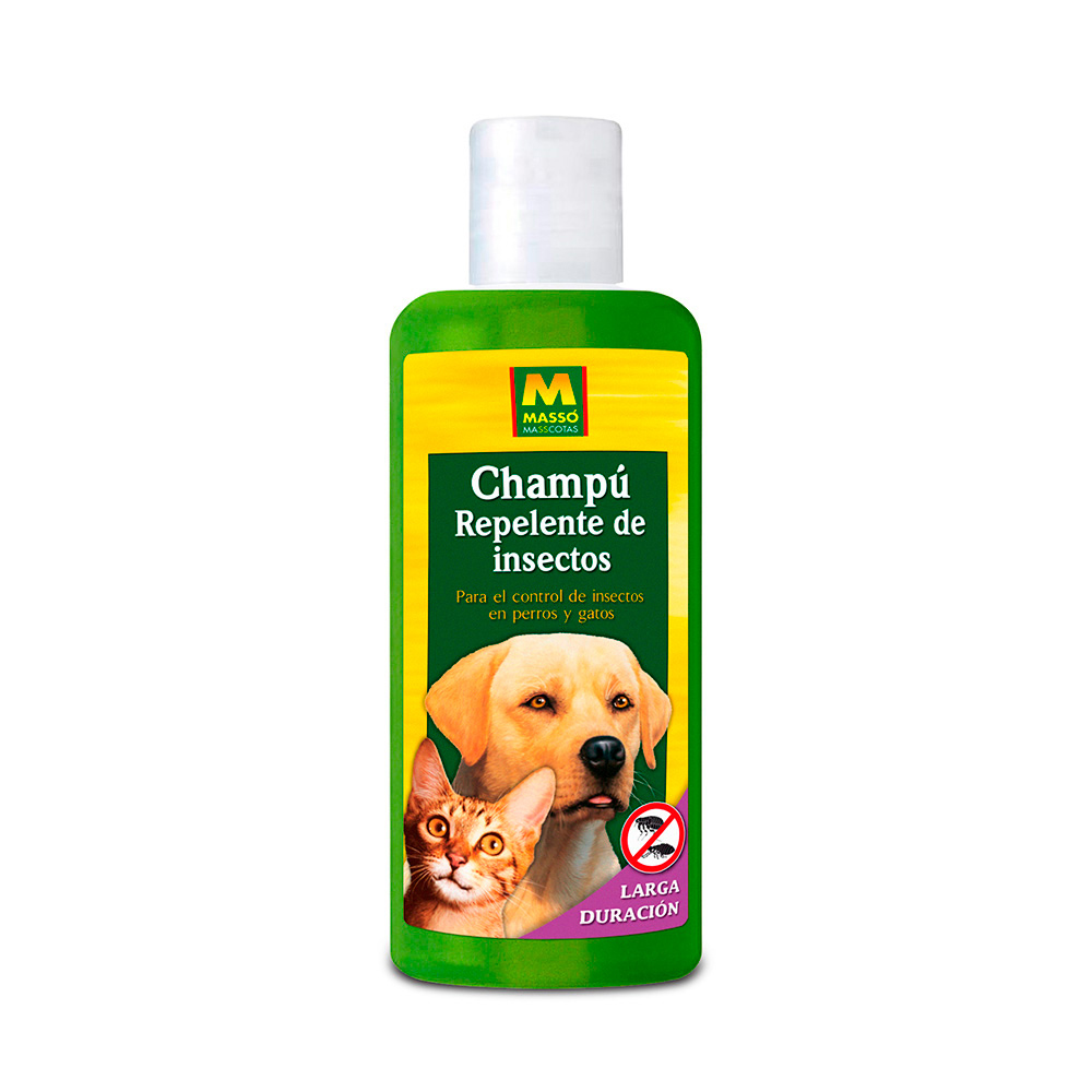 CHAMPU REPELENTE INSECTOS PARA MASCOTAS 250ml 231355 MASSO