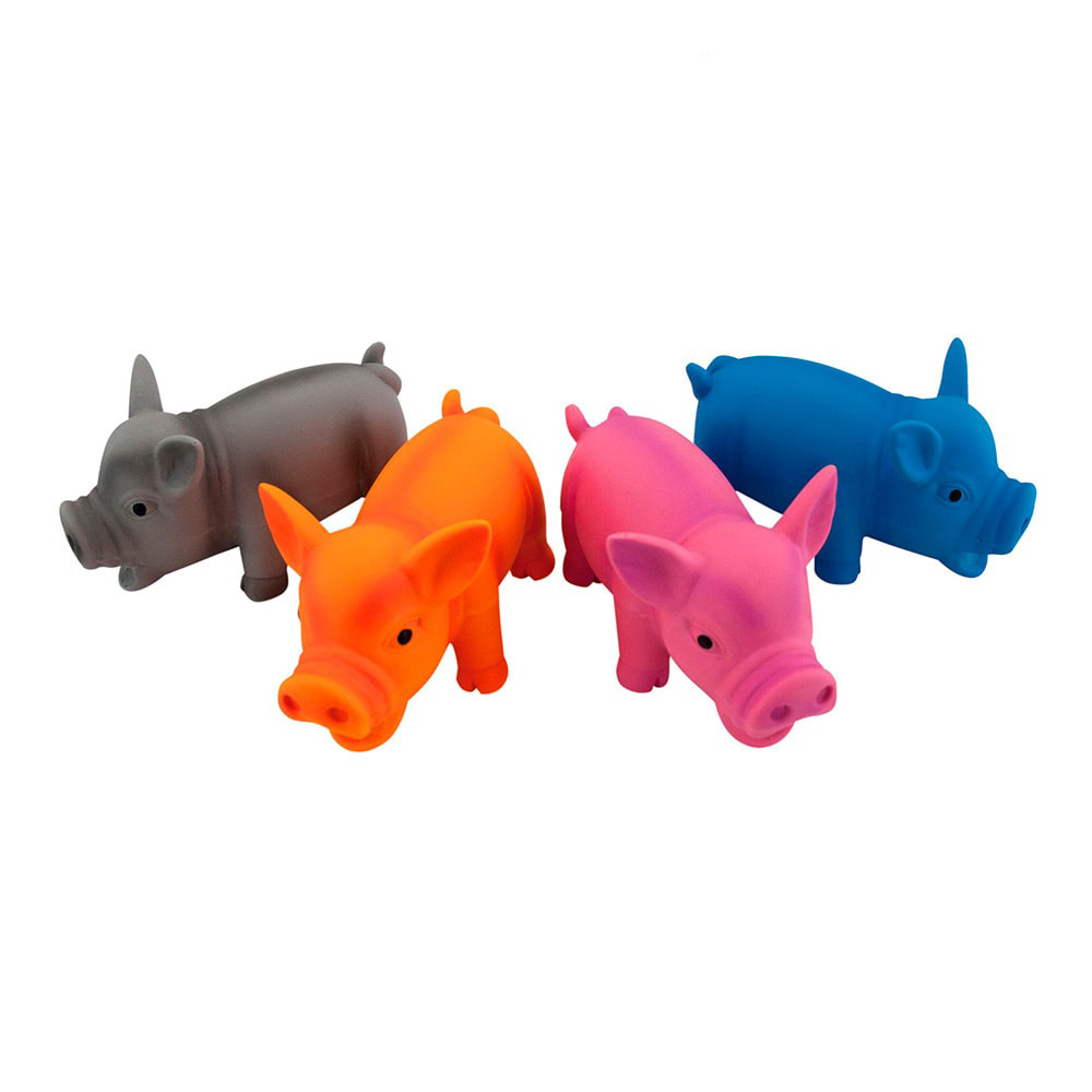JUGUETE PARA MASCOTAS MOD. PIGGY NAYECO COLORES / MODELOS SURTIDOS - Ítem