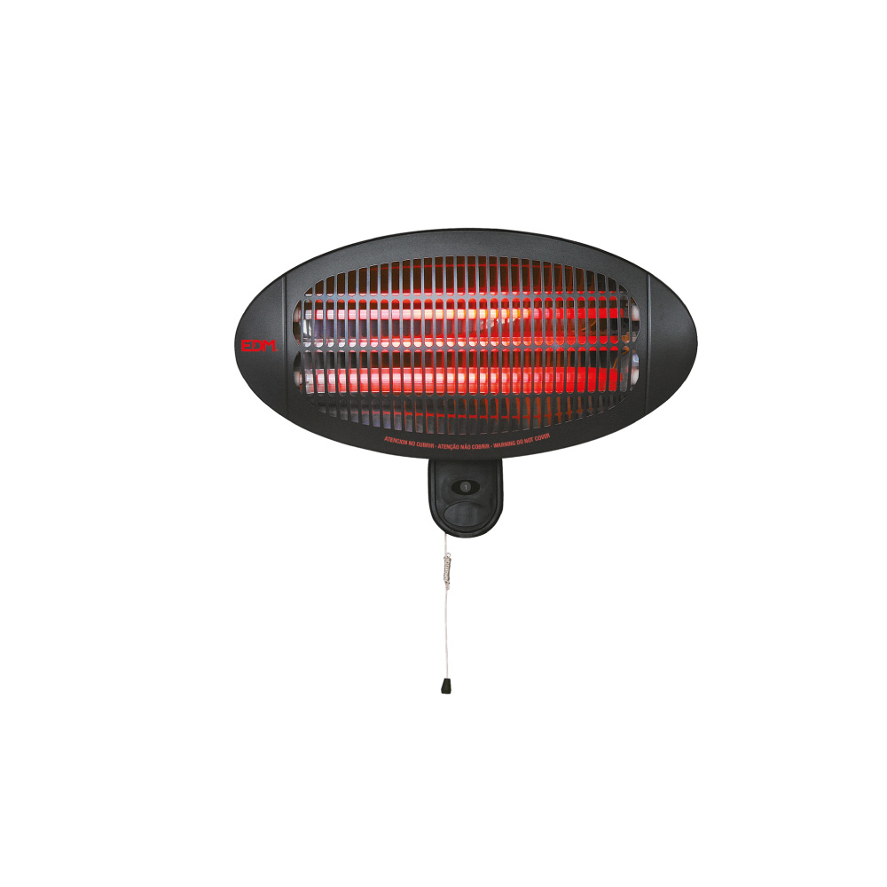 ESTUFA DE CUARZO DE EXTERIOR - 2000W - EDM - Ítem