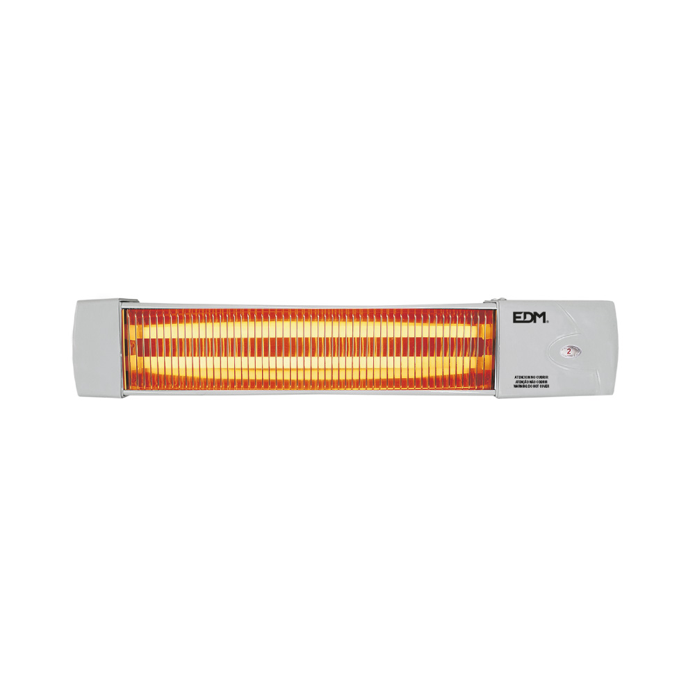ESTUFA DE BAÑO DE CUARZO - MODELO MARFIL - 600-1200W - ORIENTABLE - EDM - Ítem