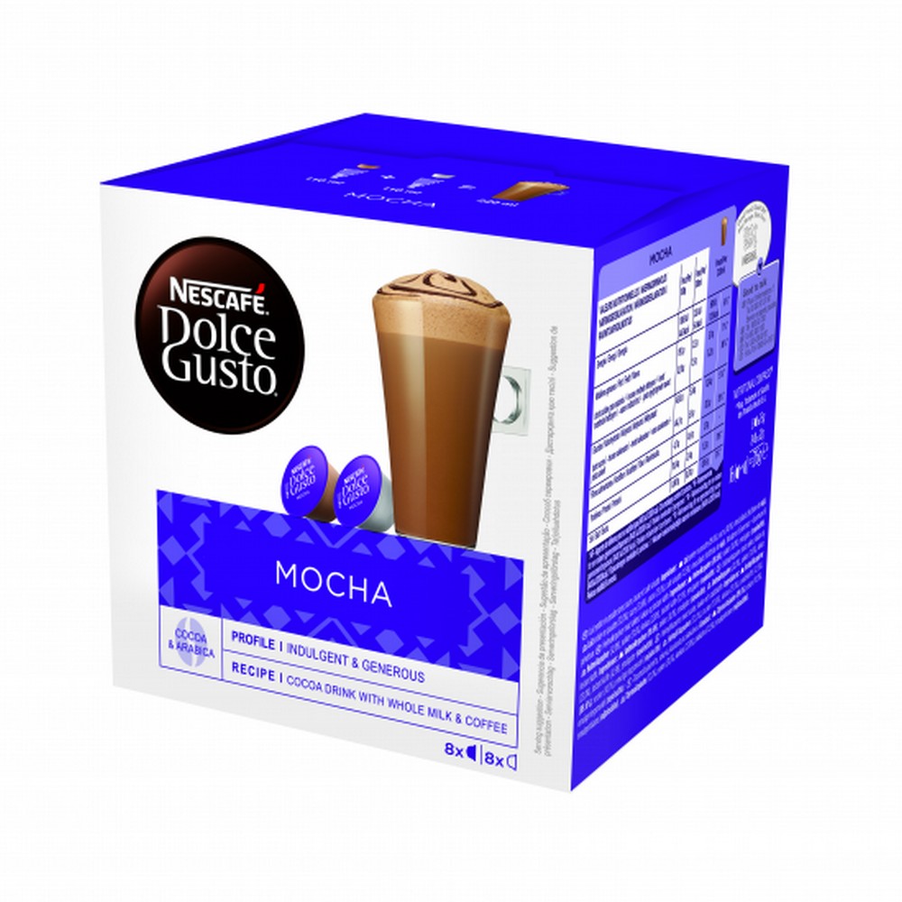 ESTUCHE DOLCE GUSTO MOCHA 16 CAPSULAS