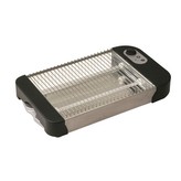 TOSTADOR COMELEC TP7012 PLANO INOX/NEGRO 600W