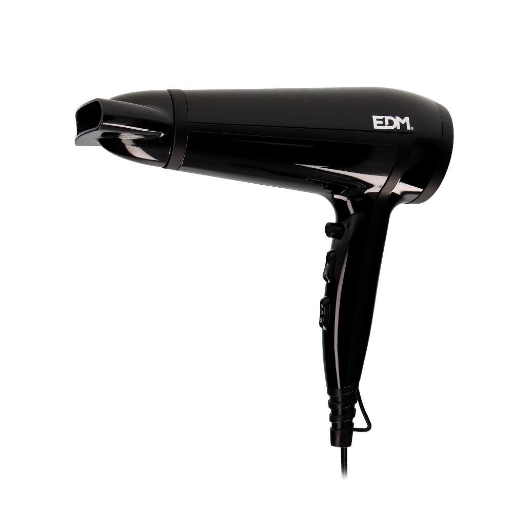 SECADOR DE CABELLO DE 2000W 8,5x21x26cm EDM