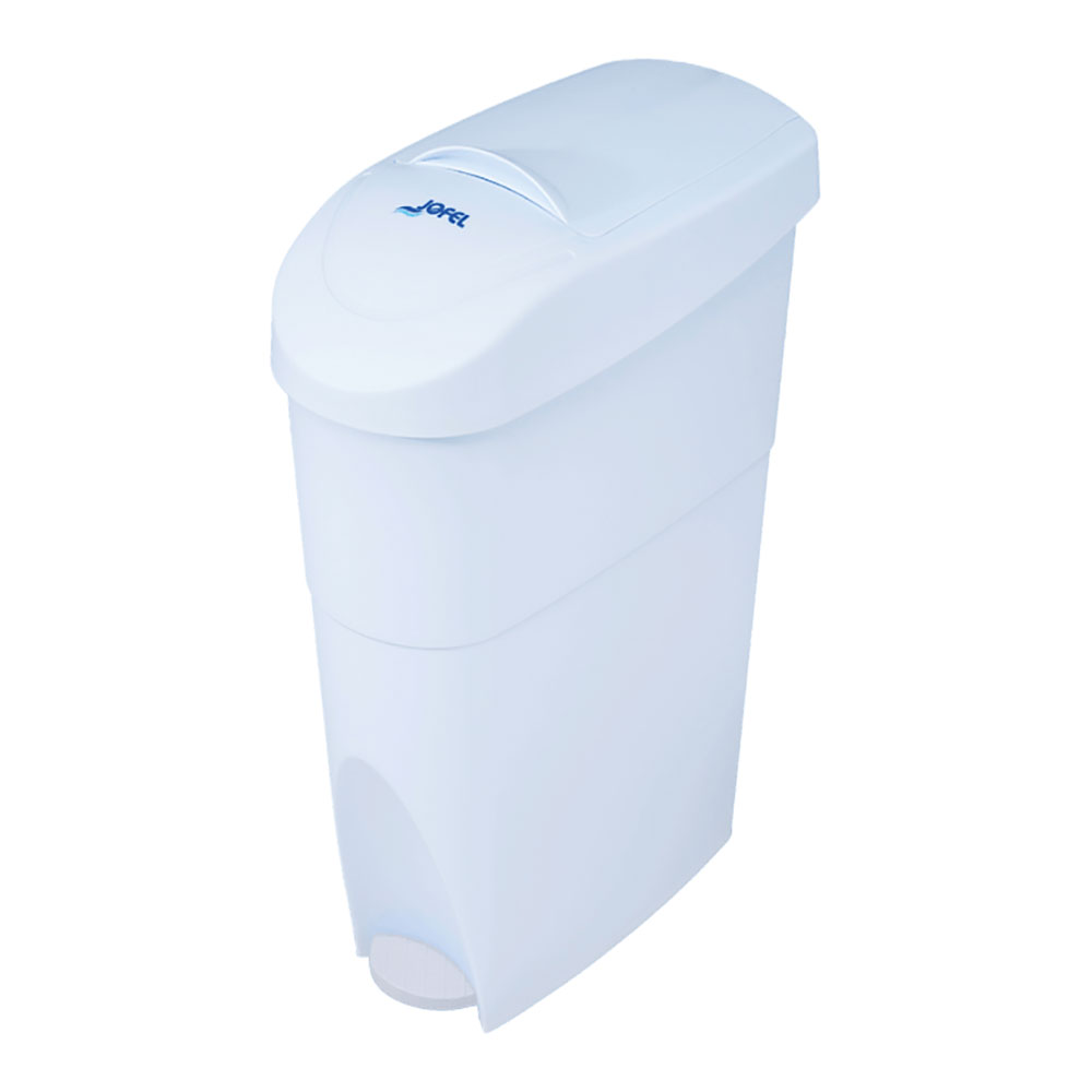 CONTENEDOR SANITARIO FEMENINO 15L. BLANCO JOFEL