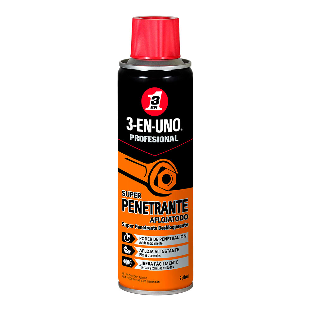 SUPER PENETRANTE AFLOJATODO 250ml 3 EN 1