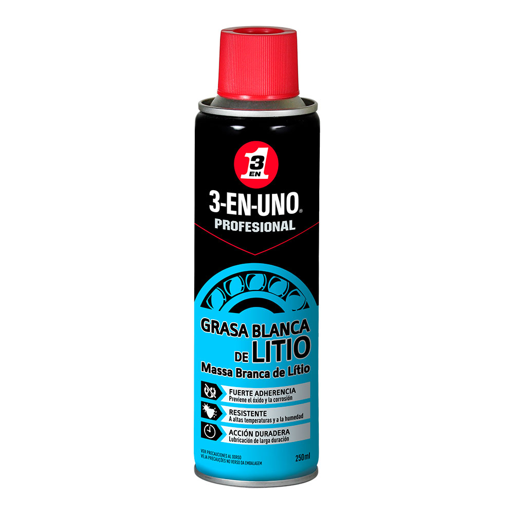 GRASA BLANCA DE LITIO 250ml 34453 3 EN 1