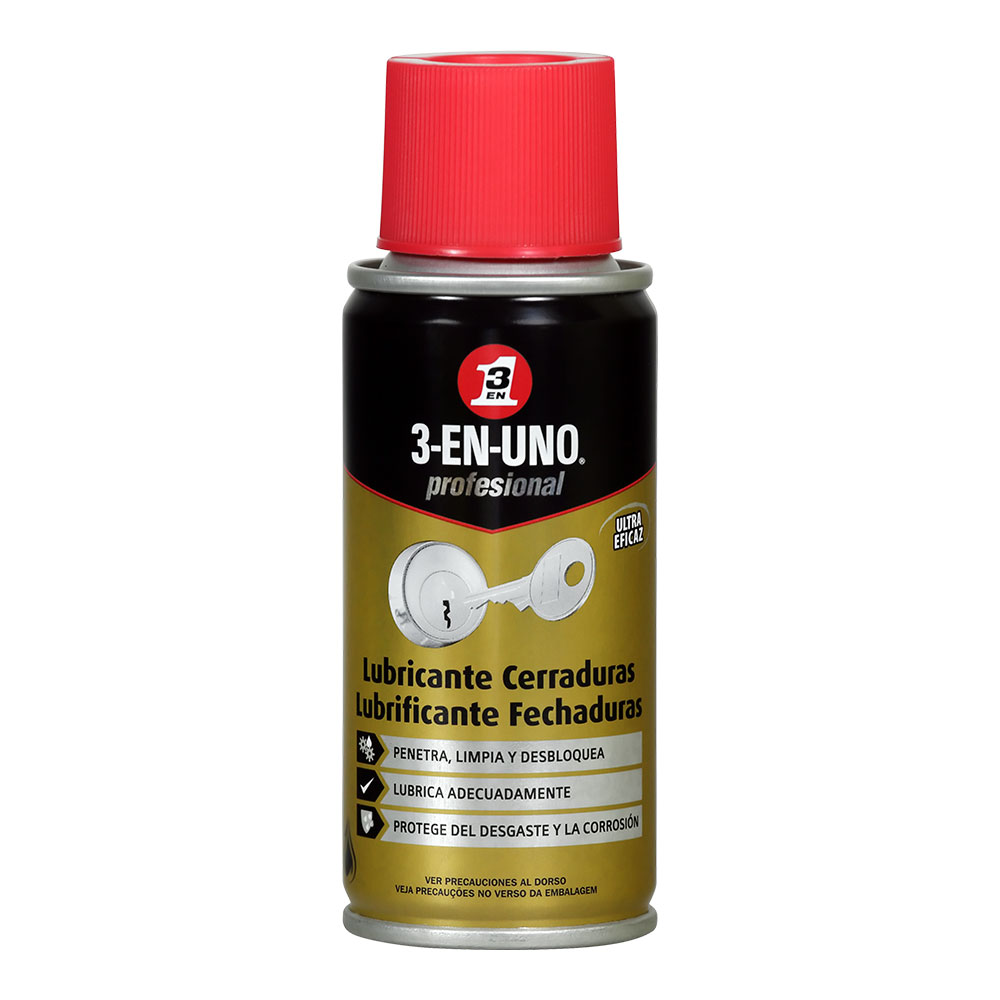 LUBRICANTE DE CERRADURAS 100ml 34463 3 EN 1