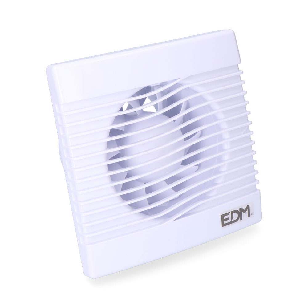 EXTRACTOR DE AIRE 15W Ø10cm CON TEMPORIZADOR EDM