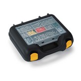 MALETIN PORTA TALADRO CON 11 COMPARTIMENTOS 38,7x34x13CM