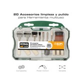 SET 20 ACCESORIOS PARA MINI HERRAMIENTA MULTIUSOS ROTATIVA 08709 KOMA TOOLS