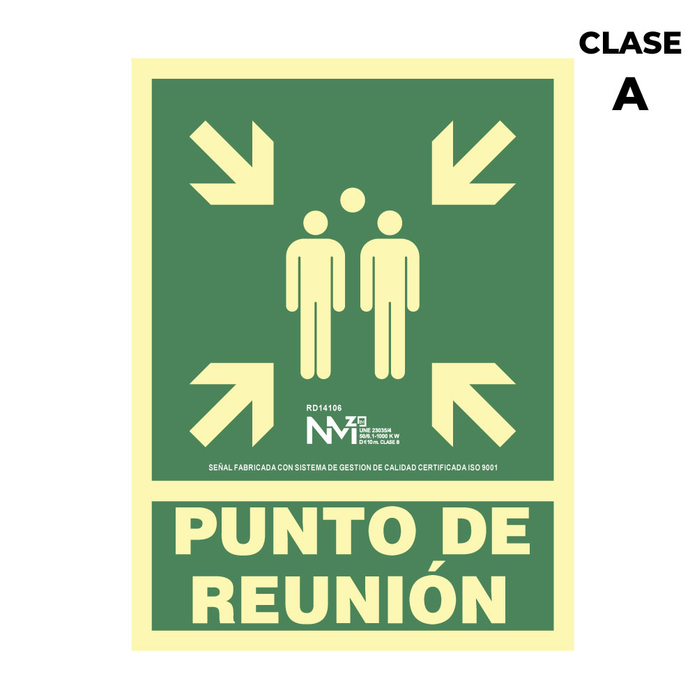 CARTEL DE EVACUACIÓN 