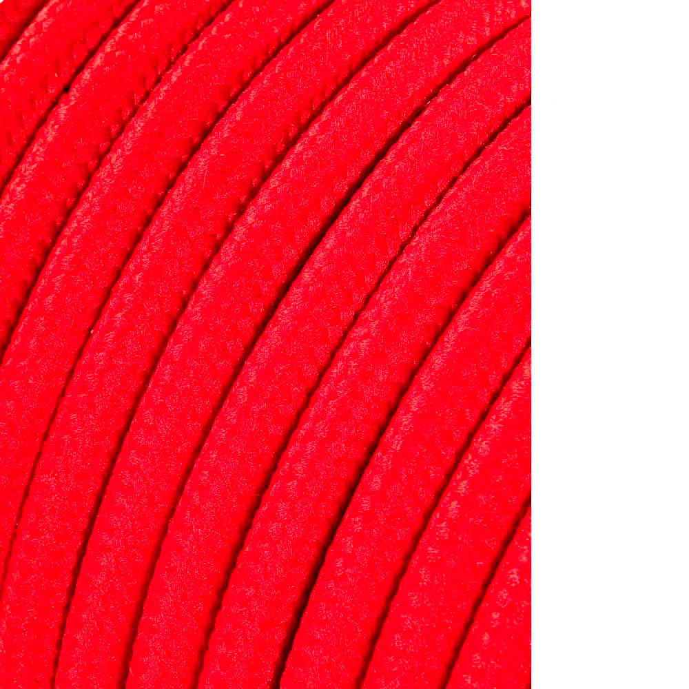 CABLE CORDON TUBULAIRE 2x0,75mm C62 ROJO 5m