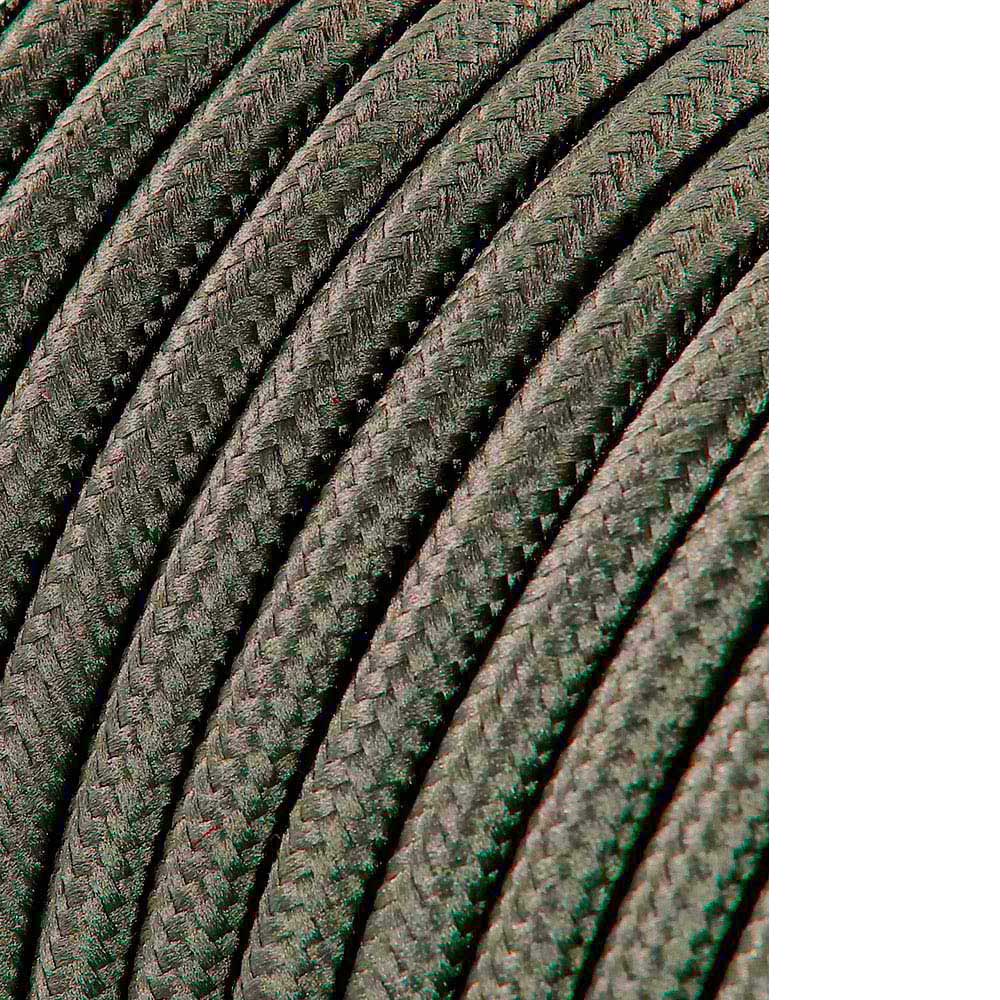 CABLE CORDON TUBULAIRE 2x0,75mm C63 GRIS OSCURO 5m