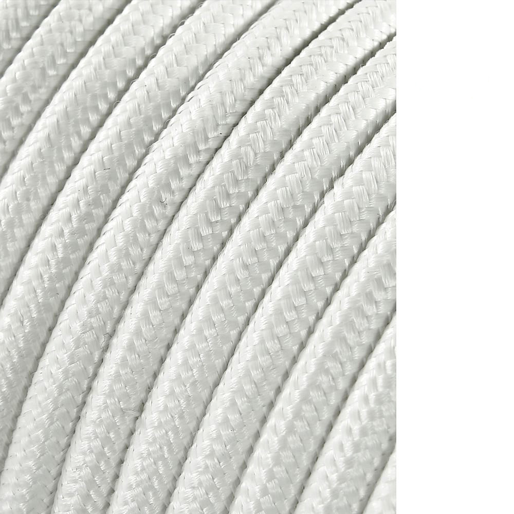 CABLE CORDON TUBULAIRE 2x0,75mm C01 BLANCO 5m