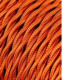 CABLE TEXTIL TRENZADO 2x0,75mm C-12 ORO SEDA 25m