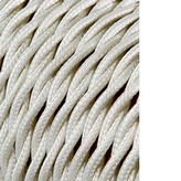 CABLE TEXTIL TRENZADO 2x0,75mm ALGODON 25m