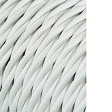 CABLE TEXTIL TRENZADO 2x0,75mm BLANCO 25m