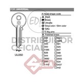 LLAVE ACERO UL050