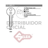 LLAVE ACERO IE9 ISEO