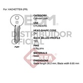 LLAVE ACERO VAC151 LINCE