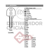 LLAVE ACERO UL050L UNIVERSAL