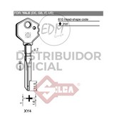 LLAVE CRUZ XY4 YALE