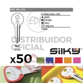 SURTIDO LLAVES SILKY CVL3RDZ CVL